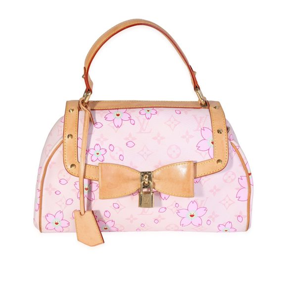 Louis Vuitton x Takashi Murakami Cherry Blossom Sac Retro Bag - Picture 1 of 6